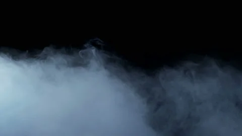 Clouds On Black Background Stock Footage 95961364