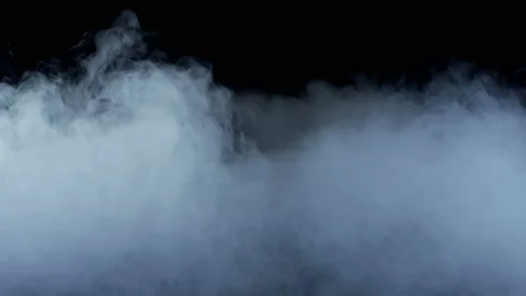 Clouds On Black Background Video stock 95961372