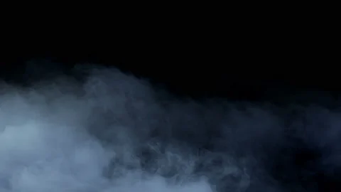 Clouds On Black Background Stock Footage 95961589