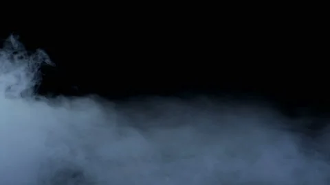 Clouds On Black Background Stock Footage 95962293