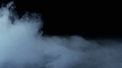 Clouds On Black Background Stock Footage 96018056