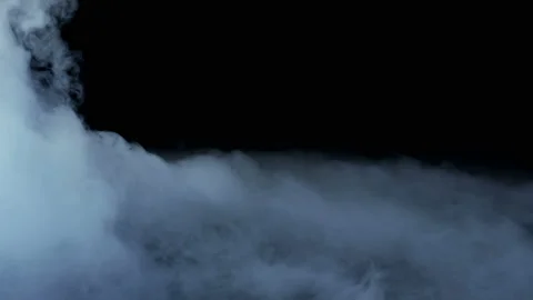 Clouds On Black Background Video stock 96018182