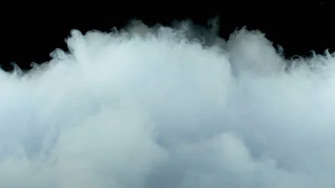 Clouds On Black Background Видео 96019273