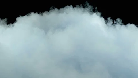 Clouds On Black Background Stock Footage 96019484