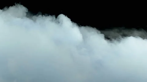 Clouds On Black Background Video stock 96021722