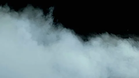 Clouds On Black Background Video stock 96022211