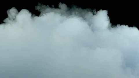 Clouds On Black Background Stock Footage 96023554