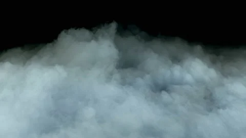 Clouds On Black Background 動画素材 96023742