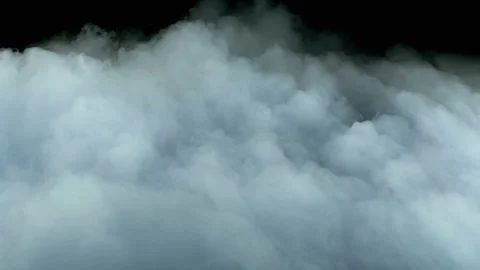 Clouds On Black Background 動画素材 96024731