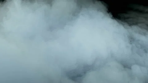 Clouds On Black Background Video stock 96025355