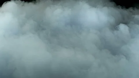 Clouds On Black Background 動画素材 96025465