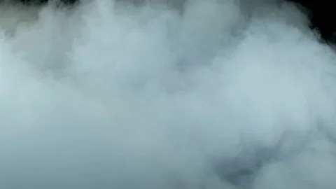 Clouds On Black Background Stock-Footage 96025582