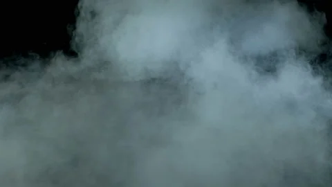 Clouds On Black Background Stock Footage 96027791