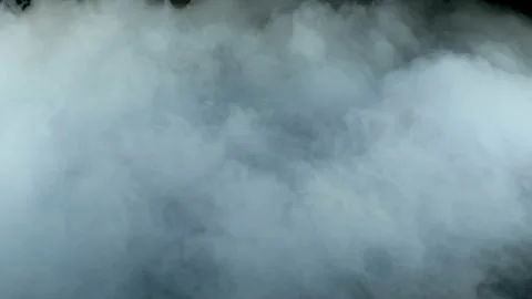 Clouds On Black Background 動画素材 96028122