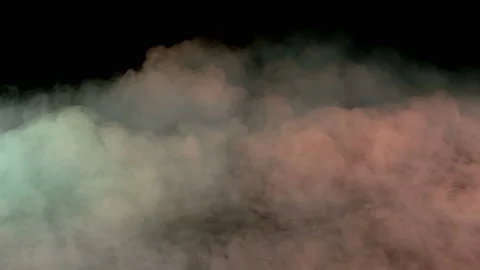 Clouds On Black Background Video stock 96032468