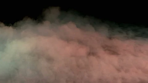 Clouds On Black Background 動画素材 96032644