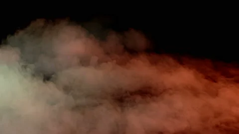 Clouds On Black Background Stock Footage 96085264