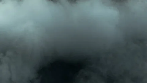 Clouds On Black Background Vídeo Stock 96086050