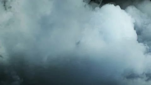 Clouds On Black Background Vidéo 96094474