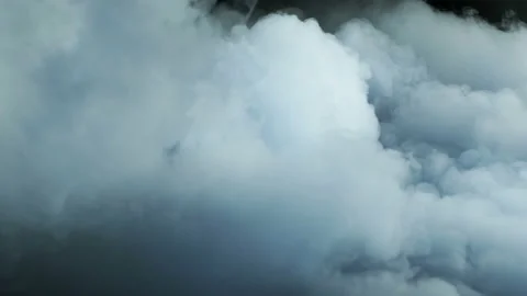 Clouds On Black Background Stock Footage 96094516