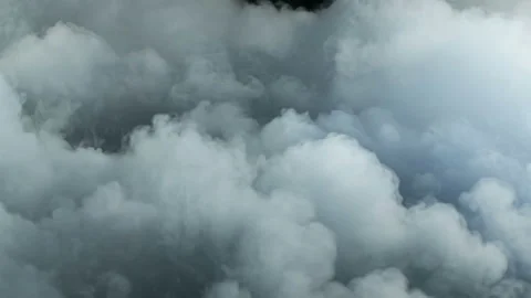 Clouds On Black Background Vídeo Stock 96095176