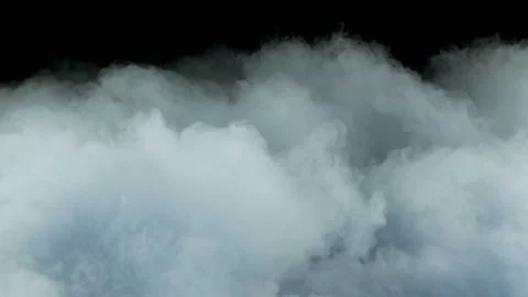 Clouds On Black Background Vídeo Stock 96376184