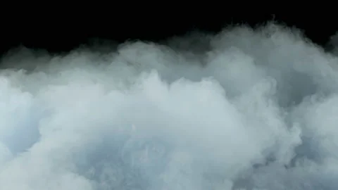 Clouds On Black Background Stock Footage 96376188