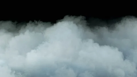 Clouds On Black Background Vidéo 96376362