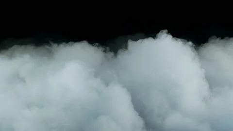 Clouds On Black Background Video stock 96376556