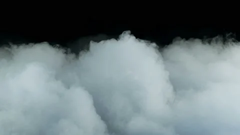 Clouds On Black Background Video stock 96376599