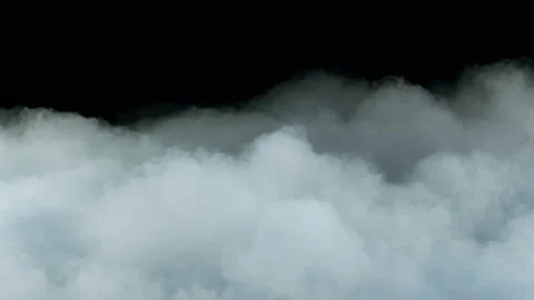 Clouds On Black Background Stock Footage 96376832