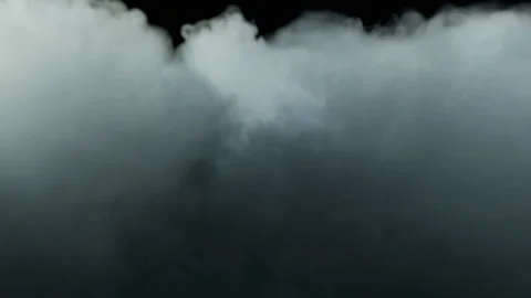 Clouds On Black Background 動画素材 96378616