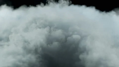 Clouds On Black Background Stock Footage 96379049