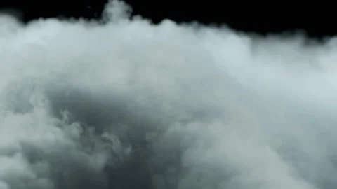 Clouds On Black Background Video stock 96379553