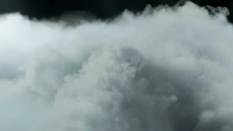Clouds On Black Background Stock Footage 96379962