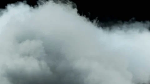 Clouds On Black Background Stock Footage 96549008