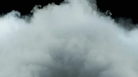 Clouds On Black Background Vidéo 96549347