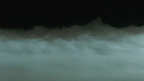 Clouds On Black Background Vídeo Stock 96718795