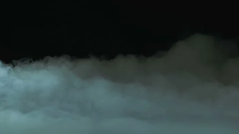 Clouds On Black Background Video stock 96721743