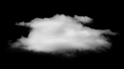 Clouds on black background Photos