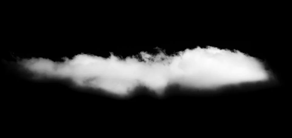 Clouds on black background Photos