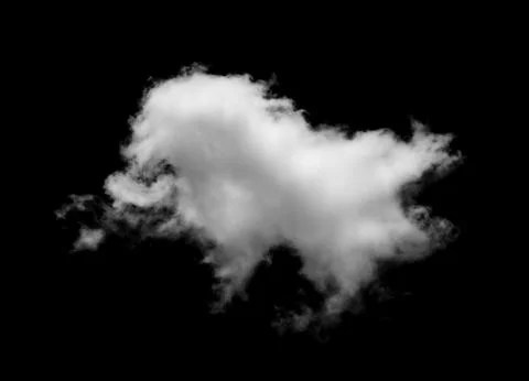 Clouds on black background Photos