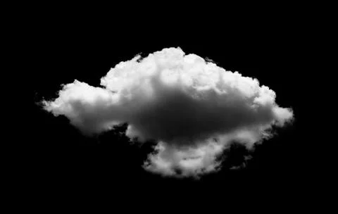 Clouds on black background Photos