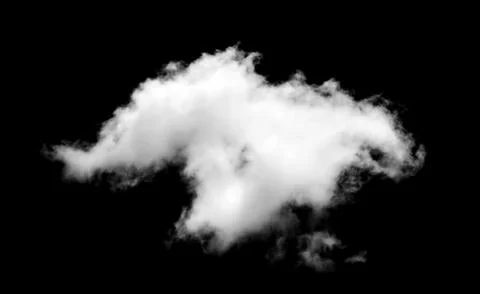 Clouds on black background Photos