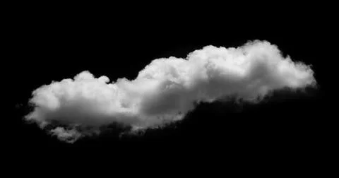 Clouds on black background. sky background Stock Photos