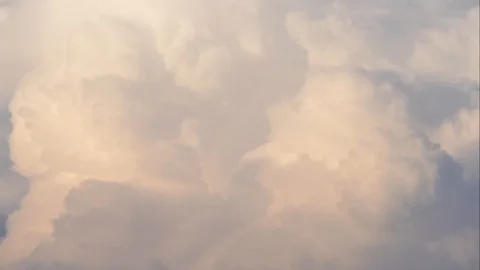 Clouds of black rain that are tense in the evening.Time Lapse 库存影片 106798297