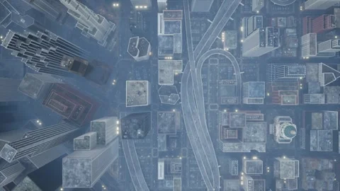 Clouds block the camera lens of the helicopter, which rises high above the 스톡 동영상 258635644