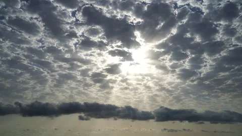 Clouds Blocking the Sun Video stock 313282969