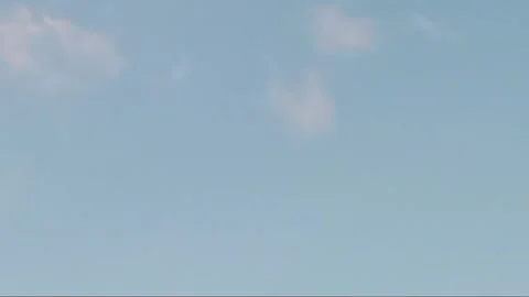 Clouds blown by strong winds Stock Footage 313760983