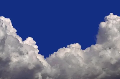 Clouds Blue Background Stock Photos
